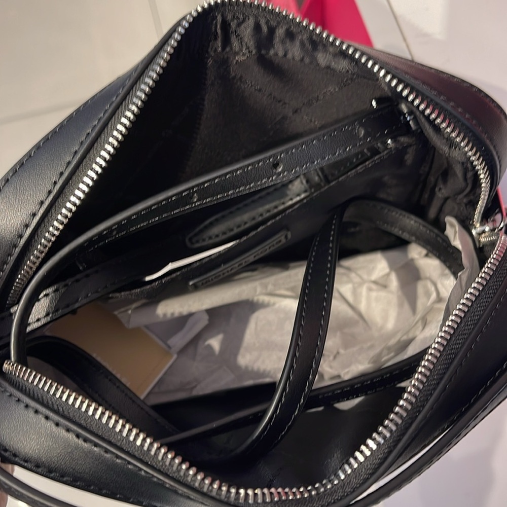 Michael Kors Jet Set Item Large Ombré EW Signature ZP Chain XBody Logo Crossbody - Picture 9 of 15